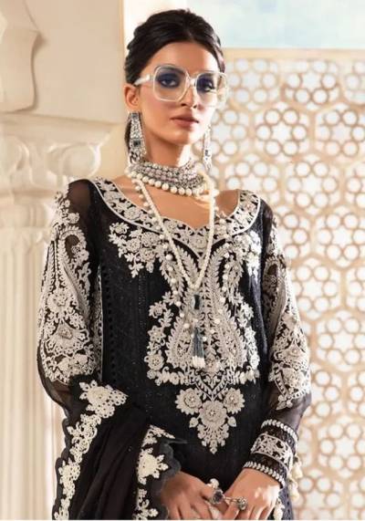 SERINE MARIA B.CHIFFONS VOL 2 PAKISTANI EMBROIDERED SALWAR SUIT